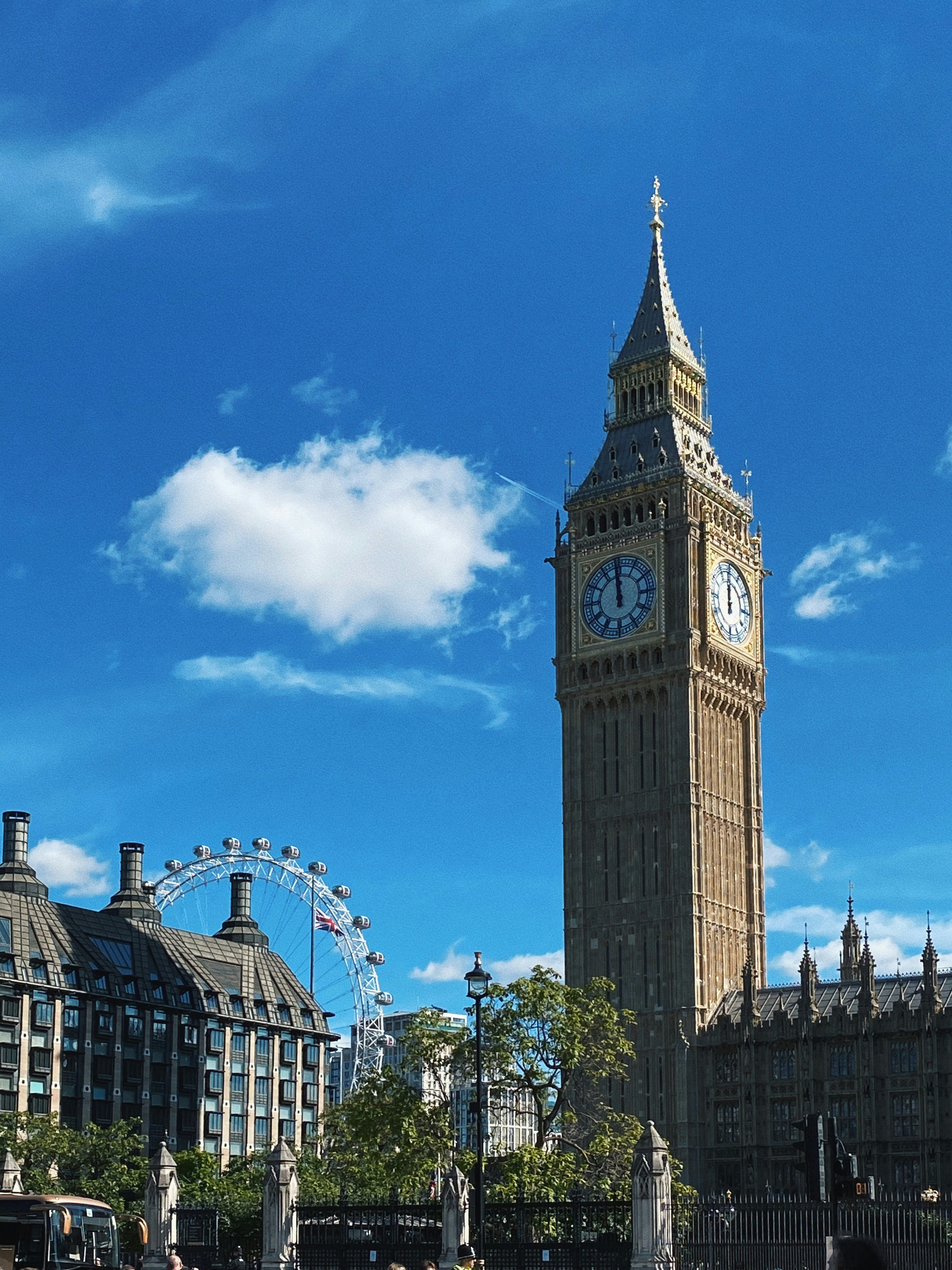 Central London skyline